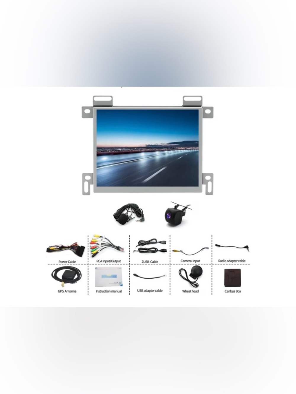 New 8.4” Touchscreen Radio w/ CarPlay GPS for  (2015–2017) Dodge Challenger Jeep